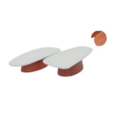 Conjunto Mesa de Centro Flat Tampo Laca com vidro